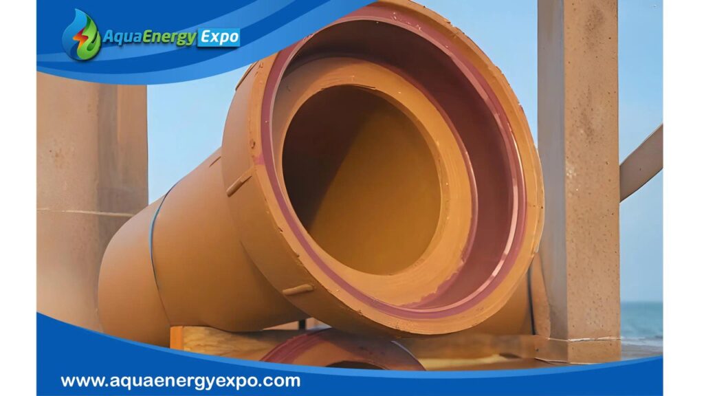 clay drainage pipes