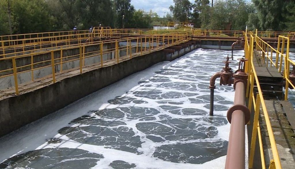 Sewage treatment using biotechnology