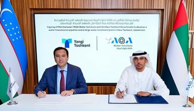 TAQA Water Solutions signs agreement to develop $544m water infrastructure project in Uzbekistan.