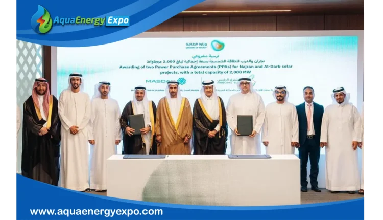 Masdar Awarded 1,400MW Najran and 600MW Jizan Solar Projects in Saudi Arabia to Support Kingdom’s Clean Energy Goals